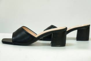 Πέδιλα mules μαύρα