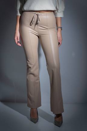 Eco Leather Παντελόνι καμπάνα