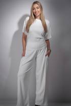 Σετ παντελόνι μπλούζα με δέσιμο