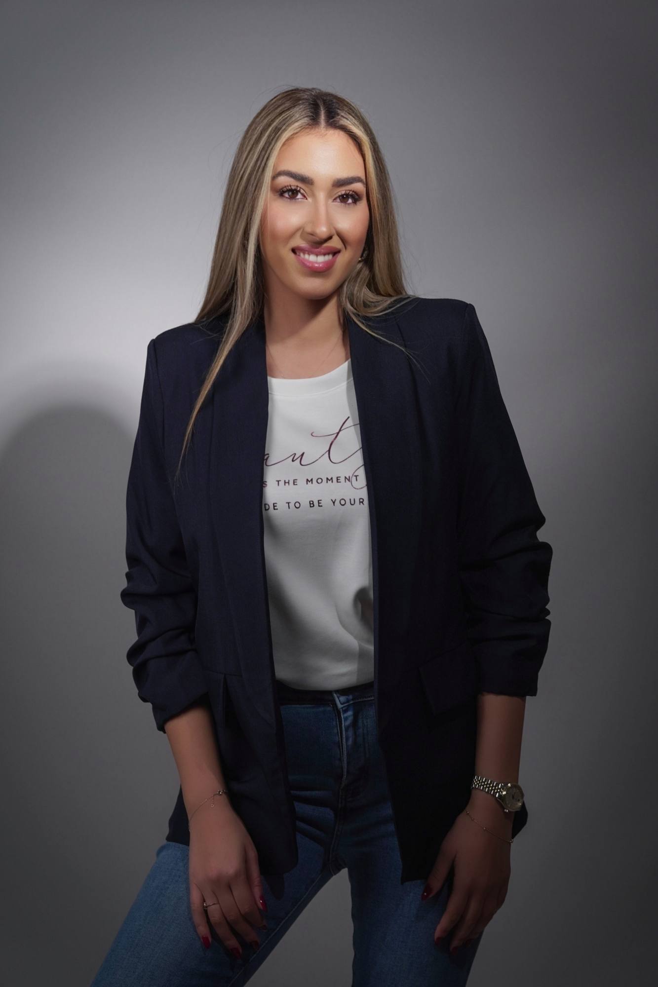 Μπλέ σακάκι