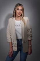 Μπέζ σακάκι